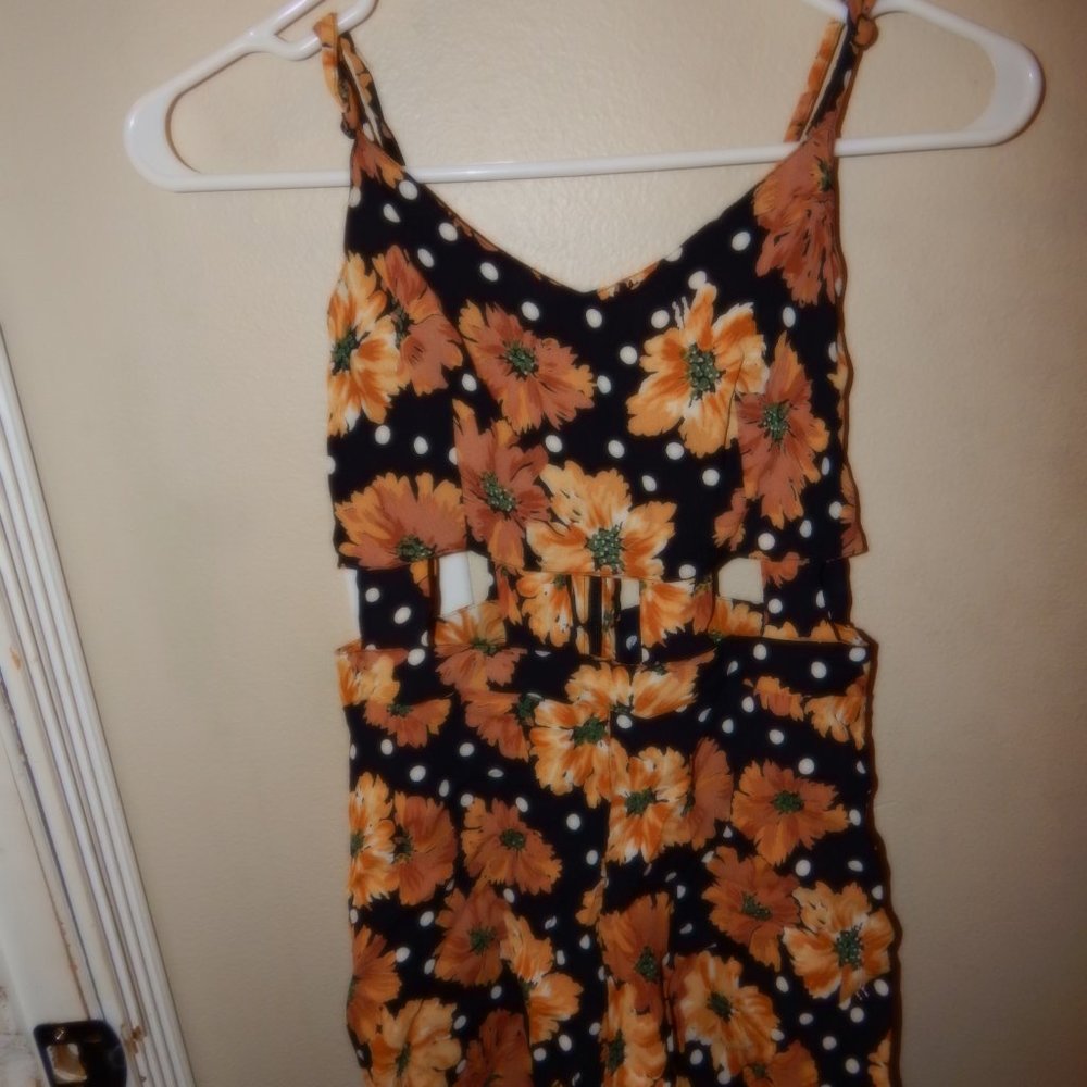 FLORAL ROMPER